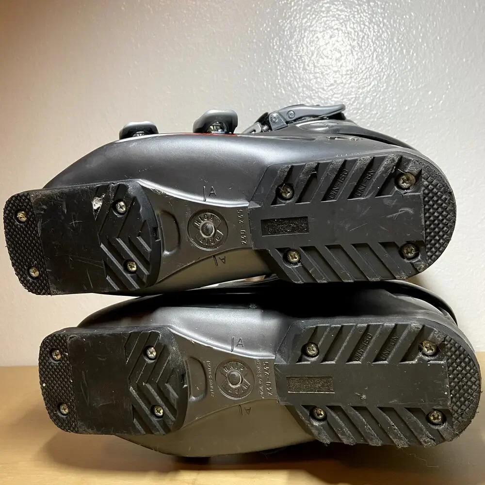 Nordica B9W Ski Boots 4 Micro Adjust Alu Buckles Black Mondo 240/245 7.5/8